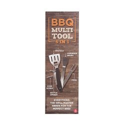 5-IN-1 Bbq Tool Kit Cooking By Thumbsup