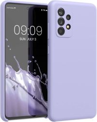 Purple Premium Silicone Protective Phone Case For Samsung Galaxy A52 & A53
