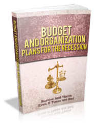 Budget And Organization Plans For The Recession - Ebook