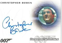 Christopher Bowen - James Bond "archives" 2015 - "autograph Card A259 "limited Edition
