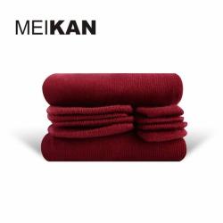 Meikan Toe Cotton Two Finger Ankle Cycling Socks - Wine Red Women