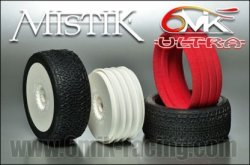 6MIK Mistik 21 40 Hard Pre Mounted Buggy Tyres 4