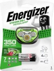 Energizer Vision Hd+ Headlight 350 Lumens Incl. 3X Aaa