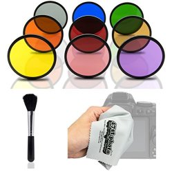 Opteka HD Multicoated Solid Color Filter Kit For Panasonic Lumix Dmc GM5 GH4 GM1 GX7 GF6 G6 GH3 GH1 GF1 G10 GH2 And GF2