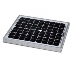 10W Solar Panel Monocrystalline 255 X 350 X 17MM