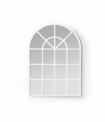 Farmhouse Wall Mirror - White