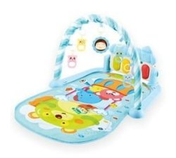Multifunctional Baby Play Mat - Piano Gym - Toys For Babies - Blue