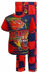 Disney Pixar Cars Fastest Crew On The Circuit Toddler Pajama For Little Boys 2T Red Size 2T