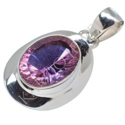 Kj Signature Collection - Created Alexandrite In Sterling Silver