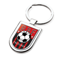 Crest Shape Keychain With Dome Or Metal Plate