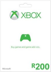 Xbox Live Gift Card R200 Email