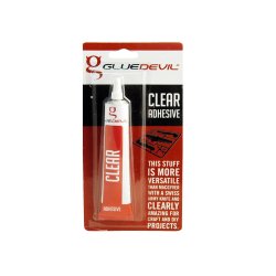 Glue Devil - Clear - Adhesive - 50ML - Blister - 2 Pack
