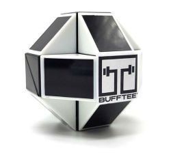 Magic Snake Speed Cube - Puzzle Ball Fidget - Magic Ruler - Black