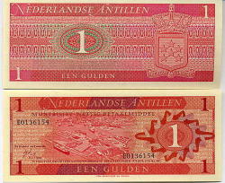 Do Not Pay - Antillen Netherlands 1 Gulden 1970 P-20 Unc