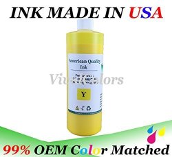 Vividcolors Refill Ink For HP72 Ink Cartridge C9373A Pint 500ML Ink Bottle HP72 Yellow HP72 Y