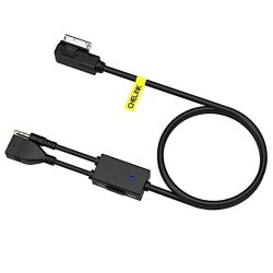 Chelink 3.5MM USB Cable Adapter For Audi Ami Mmi 2G 3G 3G+ System Aux Music Audio Interface Charging Cable For Audi A3 A4 S4