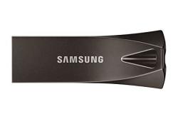 Samsung Bar Plus 256GB - 300MB S USB 3.1 Flash Drive Titan Gray MUF-256BE4 AM