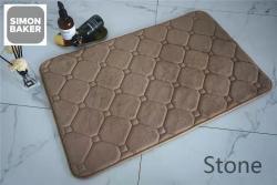 Simon Baker Memory Foam Bath Mat - Stone