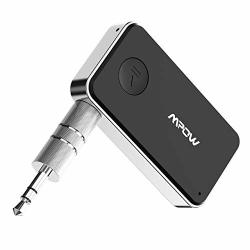 Mpow Bluetooth 5.0 Receiver 3.5MM Aux Bluetooth Audio Adapter With 3D Surround Stereo Mode For Car home Audio System Hi-fi Music Cvc 8.0 Noise Cancellation