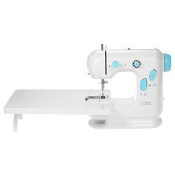 Belupaid MINI Sewing Machine Portable Lightweight Electric Sewing Machine With Extension Table And Charge Cable Double-thread Two-speed Household Sewing Tool
