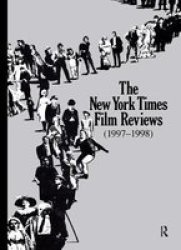 The New York Times Film Reviews 1997-1998 Hardcover Reissue