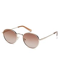 Le Specs Women's Lost Legacy Sunglasses Gold One Size