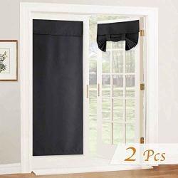 Deals on Blackout Curtains For French Door Window - Thermal