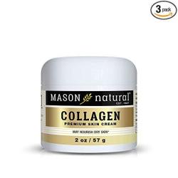 Mason Natural Collagen Beauty Cream Made With 100% Pure Collagen 2 Ounce Pack Of 3