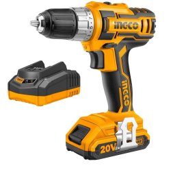 - Li-ion Cordless Drill Charger And Battery Combo 20V