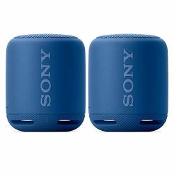 Sony SRS-XB10 Portable Wireless Bluetooth Speaker Blue Stereo Pair Bundle 2 Speakers Left right Channel 2 Items