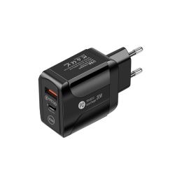 20W QC3.0 Fast Quick Charge Pd Wall Charger Eu Plug Power Adapter