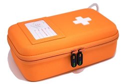 Mymedibag Hardcase Insulated - Large Case - Medication Bag For Allergy And Asthma - Highly Visible And Noticeable In The Case Of An Emergency