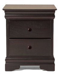 Cyprus 2 Drawer Pedestals bedside Table - 470X450X650H