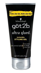 GOT2B Ultra Glued Invincible Styling Hair Gel 6 Ounces