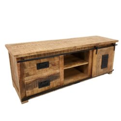 Industrial Hayloft Plasma tv Unit Sotran Dekorativ