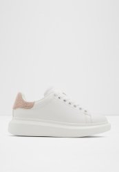 Dazzle Sneaker - White & Pink