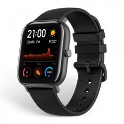 Gts Smart Watch Bluetooth 5.0 5 Atm Certified Waterproofing Color : Obsidian Black