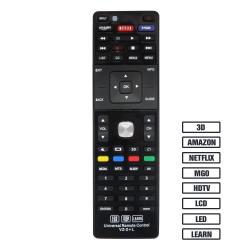 Luckystar Universal Tv Remote Control Compatible With Vizio Brand LED Lcd Smart E Series Tv Smart Internet Apps With Amazon Netflix And M-go Keys If