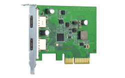 Qnap USB 3.2 Gen 2 Dual-port Pcie Expansion Card