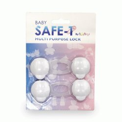 Safe-t Lock Short White & Clear