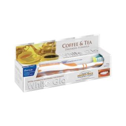 White Glo - Toothpaste Coffee & Tea - 100ml