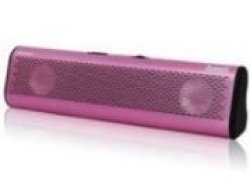 Divoom Itour-70 Travel Speakers System-5w 2 X 1.5 Inch Full Range Micro Metal Drivers - Colour: Pink