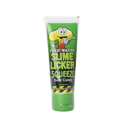 Candy Slime Lickers Squeeze Green Apple Flavored Sour Sweets