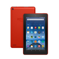 Amazon Shipping In Stock Kindle Fire 7" Display Wi-fi 16 Gb - Includes Special Offers Tangerine - Wifi Includes Special Offers