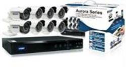 AR821-CKT001-Kguard Aurora 8x Channel Advanced 960H DVR With 1 X 800TVL Auto Tracking Camera & 3 X 700TVL High Resolution Cameras