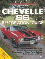 Chevelle Ss Restoration Guide 1965-1972 Authentic Restoration Guide By Paul A. Hurd Published By Motorbooks International 1992