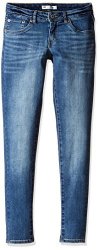 Levi's Big Girls 710 Ankle Super Skinny Jeans Wave 10