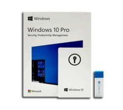 Microsoft Windows 10 Professional Full 32 64-BIT USB Sealedbox
