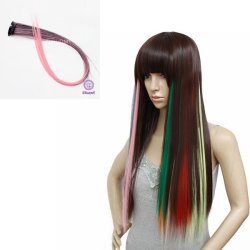 Nawomi 1pcs Clip In Heat Friendly Resistant Synthetic Hair Extension Hair Piece