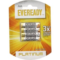 Eveready Platinum Aaa Batteries 4 Pack